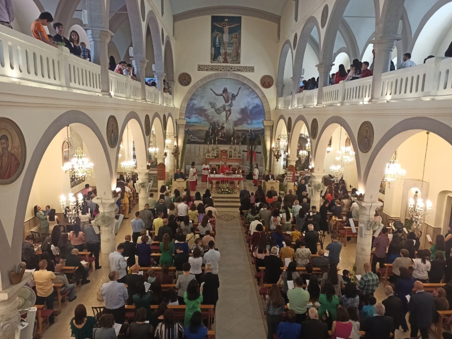الكنائس المسيحية تقتصر الاحتفالات بـــالفصح على الصلوات بسبب الحرب على غزة
