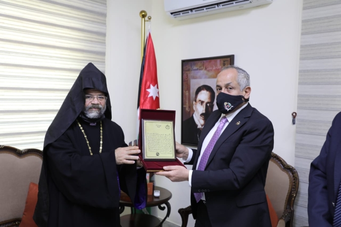 وزير الثقافة يلتقي ممثلي مجلس طائفة الأرمن الأرثوذوكس