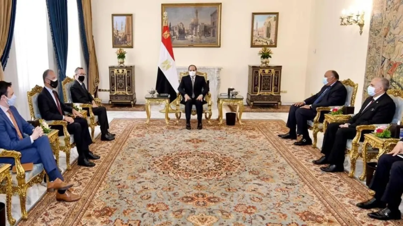الرئيس المصري : قضية سد النهضة وجودية بالنسبة لمصر