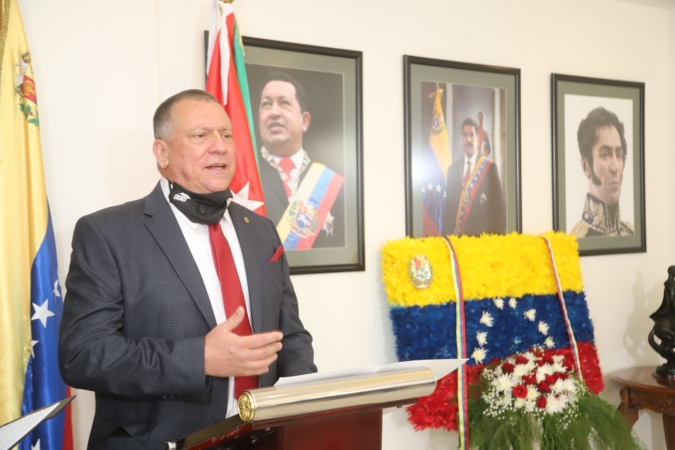 السفارة الفنزويلية تحتفل بالعيد الوطني لبلادها