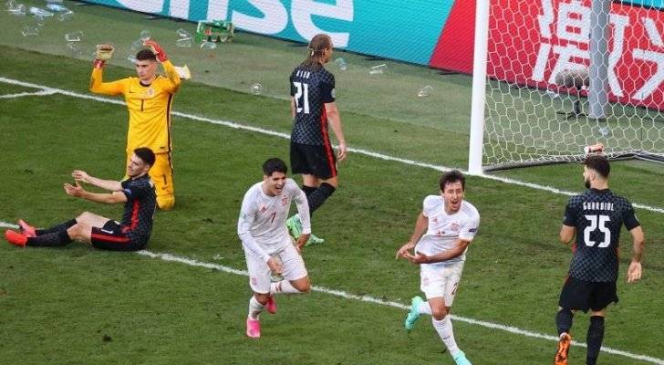 إسبانيا تحبط انتفاضة كرواتيا وتعبر لربع نهائي اليورو