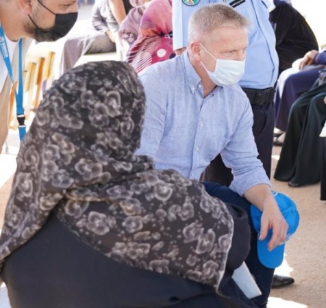 وزير التعاون الدنماركي توكد على أهمية الدور الإنساني للأردن في استقبال وإيواء اللاجئين