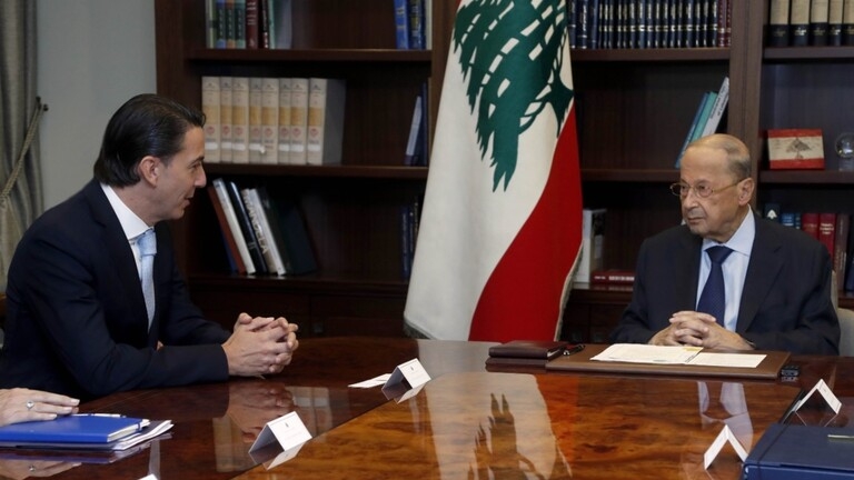 لقاءات لبنانية أمريكية في إطار متابعة ملف ترسيم الحدود البحرية مع إسرائيل