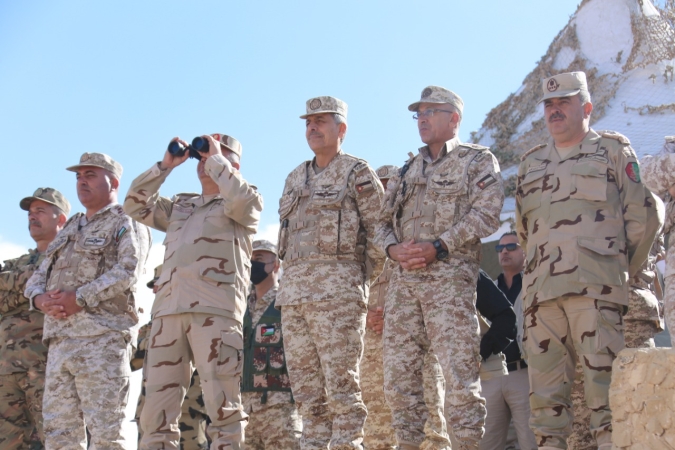 اختتام فعاليات التمرين العسكري الأردني المصري المشترك العقبة٦
