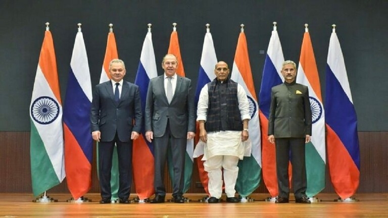 لافروف: صيغة 2 + 2 بين روسيا والهند ستصبح منصة فعالة للحوار
