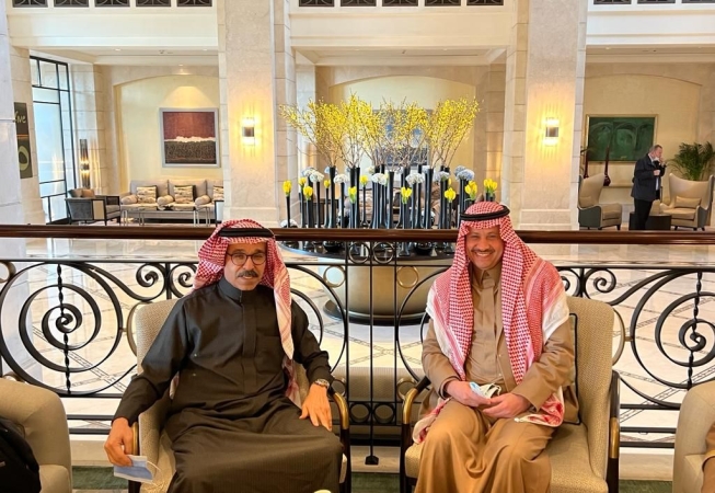سفير خادم الحرمين لدى الأردن يلتقي الرئيس التنفيذي لشركة نيوم