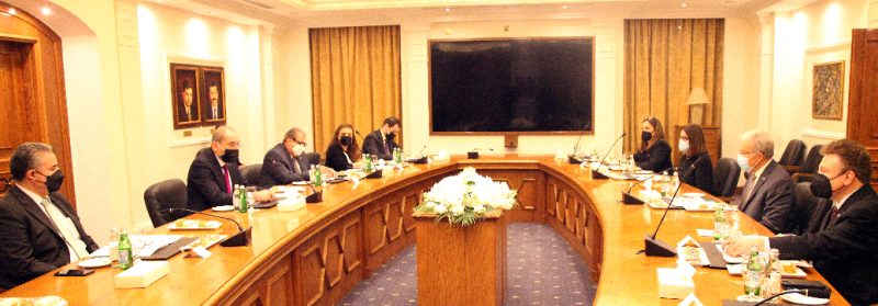 الصفدي يلتقي وزير خارجية ولاية نبراسكا الأميركية