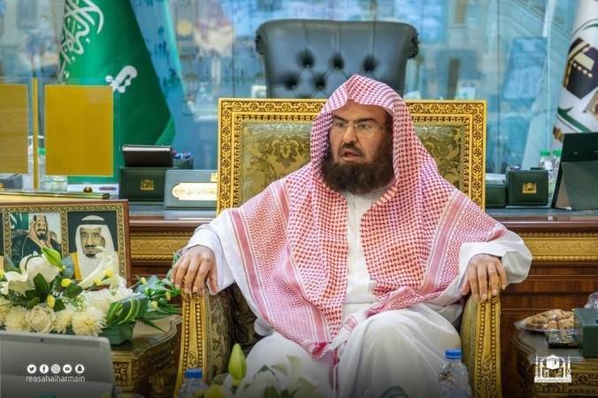 السديس : اسبغ الله لباس الصحة والعافية على خادم الحرمين الشريفين