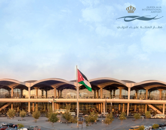 نمو حركة الطائرات عبر مطار الملكة علياء الشهر الماضي بنسبة 4 بالمئة