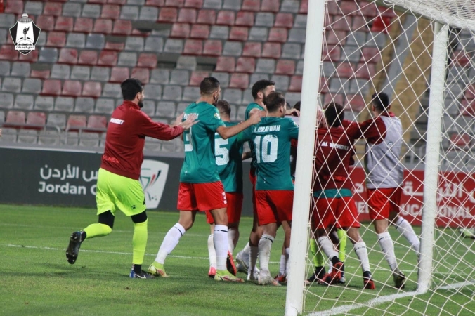 الوحدات يفوز على الفيصلي ويتأهل لنصف نهاىي كأس الأردن
