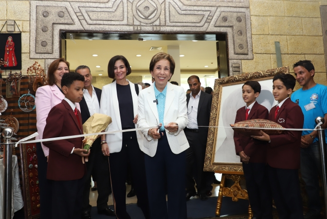 الأميرة بسمة بنت طلال ترعى فعاليات بازار السلك الدبلوماسي الخيري الـ 58 لمبرة أم الحسين