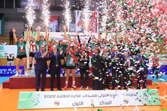 المنتخب اللبناني النسوي بطلاً لطائرة غرب آسيا