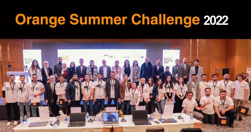 طلاب الجامعات الأردنية يبدعون في تحدي أورنج الصيفي