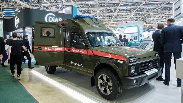 روسيا تكشف عن سيارة لادا المصفحة المخصصة للإسعاف والأغراض الطبية