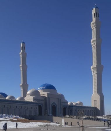 مسجد أستانا الكبير..معلم إسلامي رائع في كازاخستان