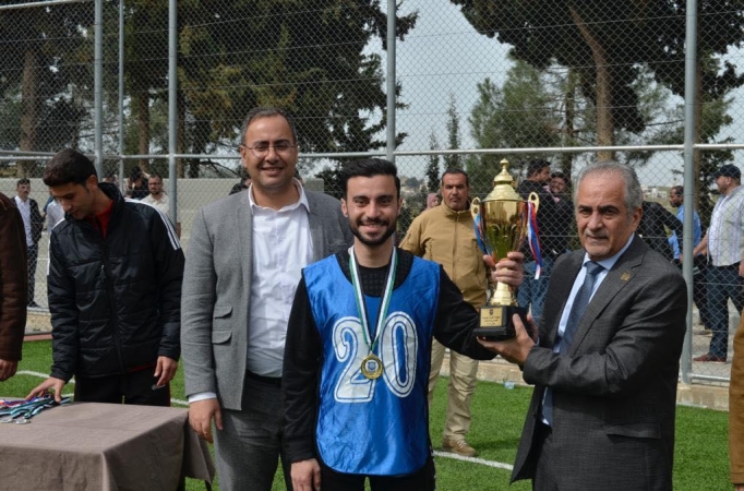 العلوم التربوية في عمان الاهلية تفوز ببطولة الكليات لخماسي كرة القدم