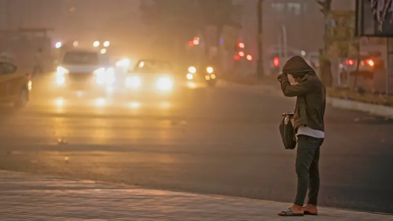 ماذا يجري في العراق؟  .. شاهد نهار بغداد يتحول ليلاً