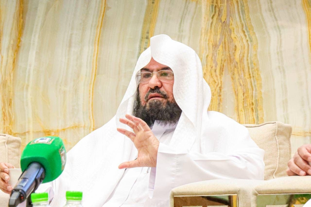 الشيخ عبدالرحمن السديس : االعمل جار على الاستراتيجية لرئاسة الشؤون الدينية بالحرمين وتعظيم المبادرات واثراء تجربة القاصدين الدينية