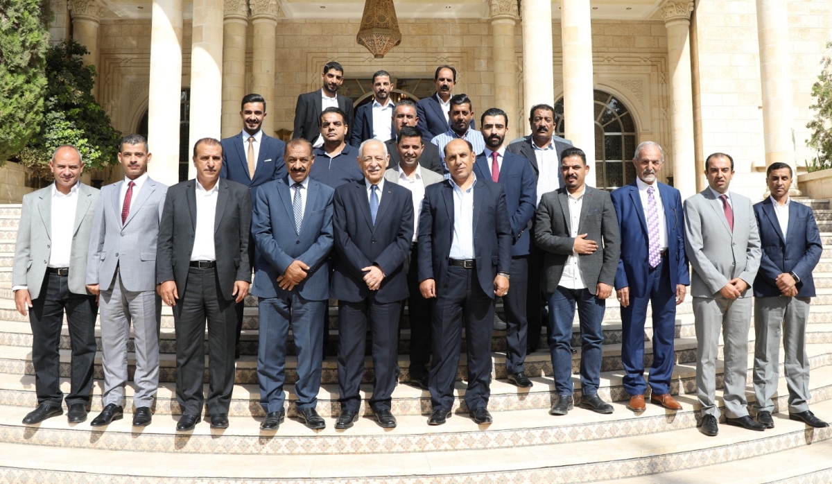 العيسوي يلتقي النائب الاسبق عبدالقادر الازايدة والوفد المرافق