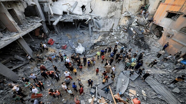 أكثر من 13300 شهيد بينهم 5600 طفل و3550 امرأة نتيجة العدوان على غزة