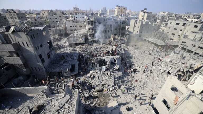 المكتب الإعلامي الحكومي في غزة ينشر إحصائية جديدة لضحايا الهجوم الإسرائيلي على القطاع