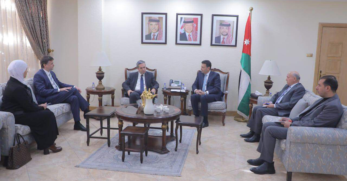 رئيس مجلس النواب والسفير الهنغاري يؤكدان دعم جهود جلالة الملك لوقف الحرب على غزة