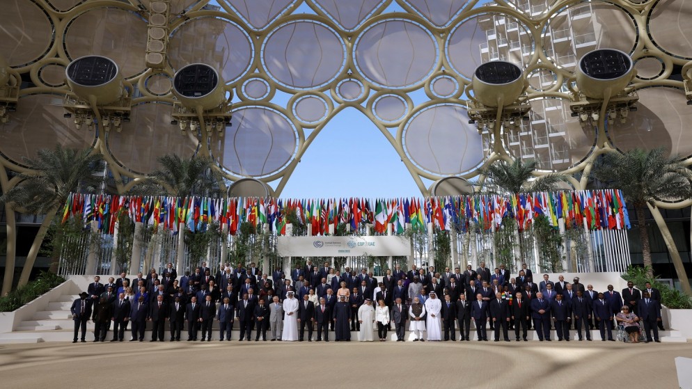 بمشاركة الملك... قادة العالم يتوافدون إلى مؤتمر كوب28 في دبي