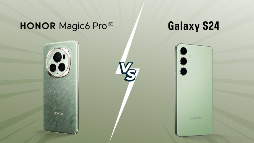 المواجهة بين HONOR Magic 6 Pro و Samsung Galaxy S24: من سيتفوق بإمكانات الذكاء الاصطناعي؟