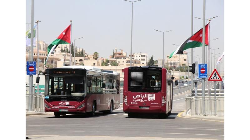 «الباص سريع التردد» عمان  الزرقاء نـقلة نوعية في قطاع النقل العـام