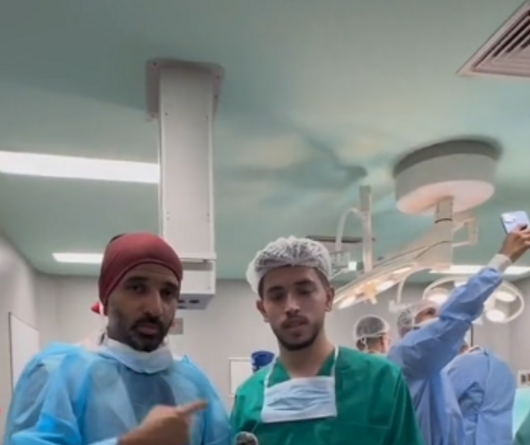 طبيب غزاوي: 80  من الأطباء الوافدين الى قطاع غزة هم من الأردن
