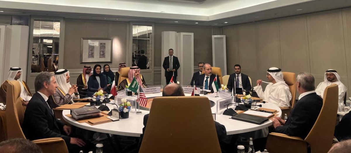 الصفدي يشارك باجتماع وزاري تشاوري مع وزير الخارجية الأميركي