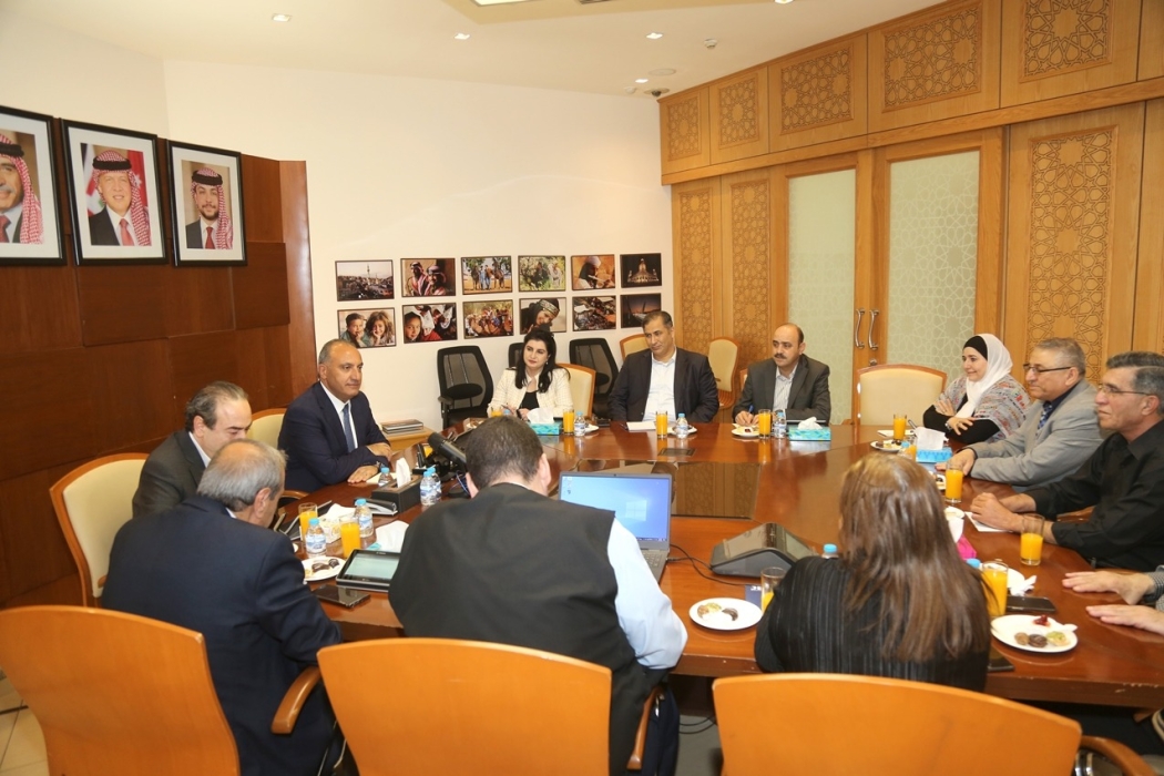 أمين عمان يلتقي رئيس هيئة المكاتب الهندسية