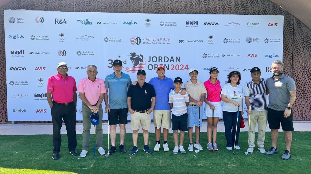 الفايز يرعى افتتاح النسخة 33 من بطولة الأردن المفتوحة للجولف على ملاعب أيلة