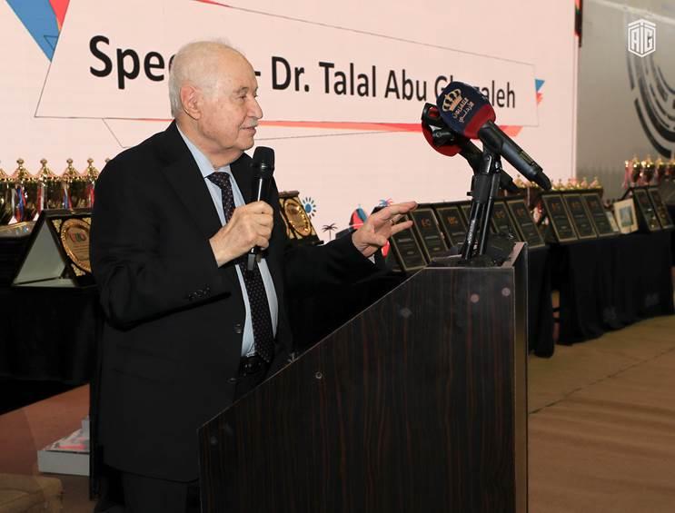 أبوغزاله يشارك حفل افتتاح أولمبياد اللغة الإنجليزية (ELO 2024)