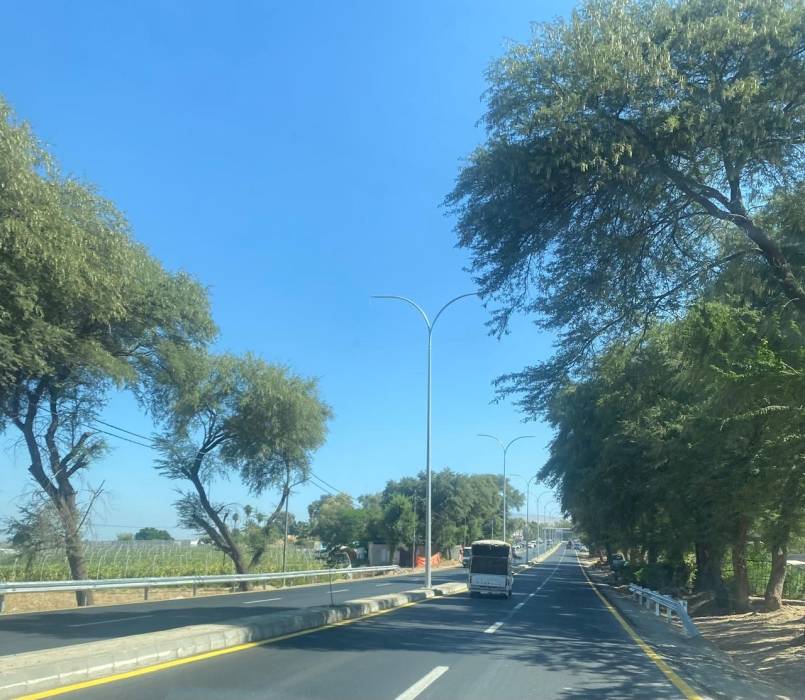 الأشغال تعلن انهاء العمل في مشروع تأهيل طريق معديالأغوار