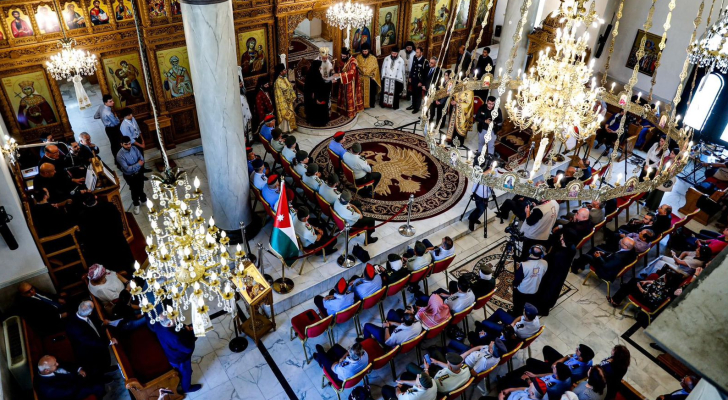 الكنيسة الأرثوذكسية تحتفل بعيد الاستقلال