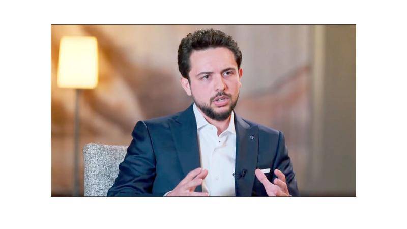 الأردنيون لولي العهد: فـخــورون بـكــم