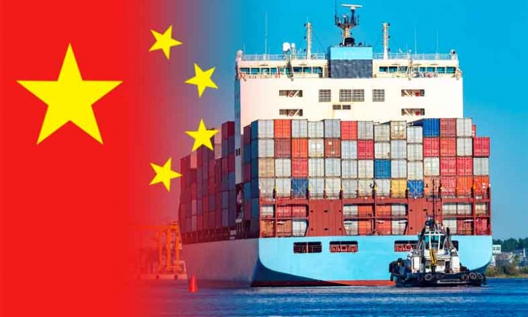 زيادة في قيمة التجارة الدولية للصين في السلع والخدمات 7  خلال أيار