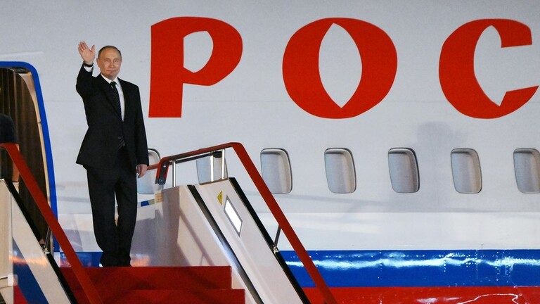 بوتين يصل إلى أستانا للمشاركة في قمة شنغهاي