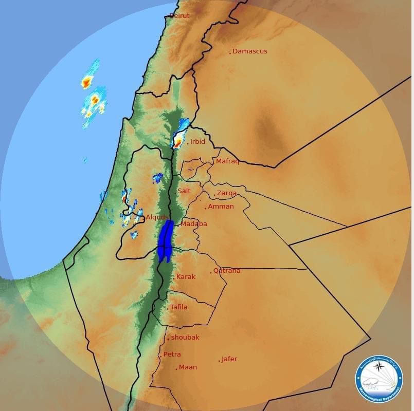 الأرصاد: تساقط للأمطار في أجزاء من محافظة إربد