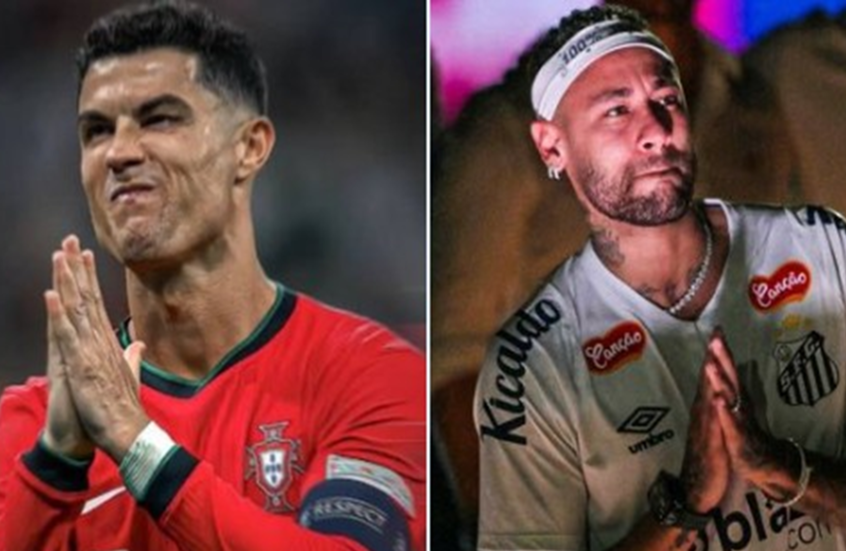 رونالدو يتقدم بطلب مفاجئ لنيمار (صورة)