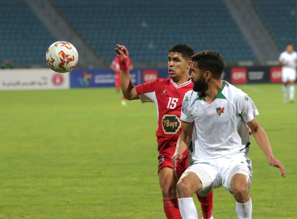فوز الأهلي على الجزيرة وتعادل السلط والصريح بدوري المحترفين