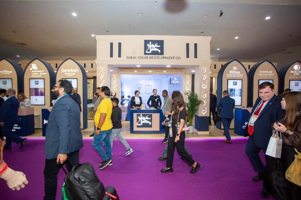 شركة جبل عمر تشارك في معرض سوق السفر العربي ATM 2025 كوجهة رائدة لخدمة ضيوف الرحمن