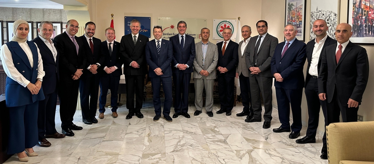 المنتدى الاقتصادي يبحث فرص التعاون والاستثمار مع المبعوث التجاري البريطاني