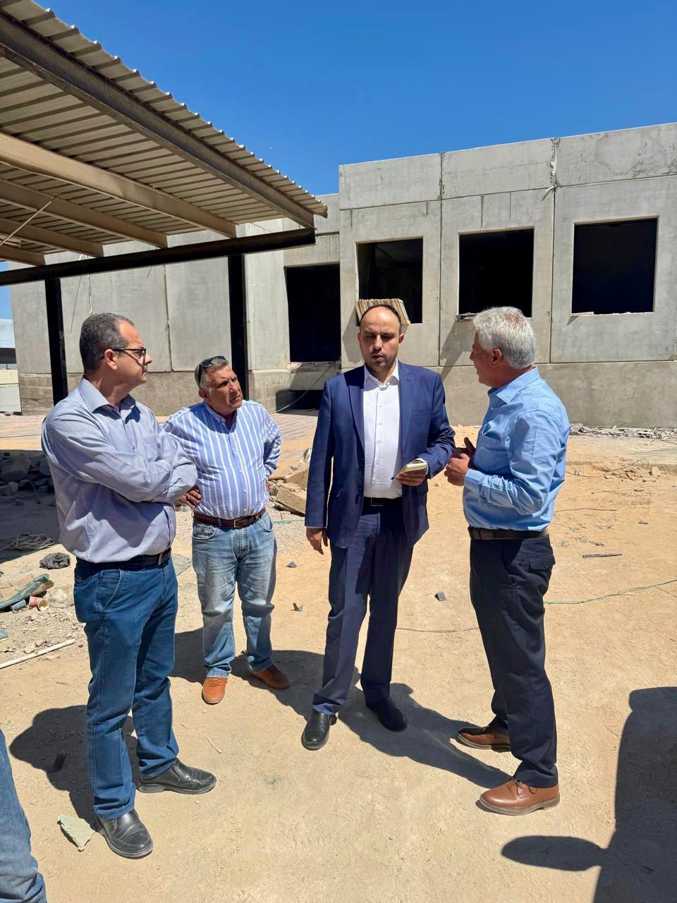 وزير الشباب يتفقد منشآت ومرافق في إربد