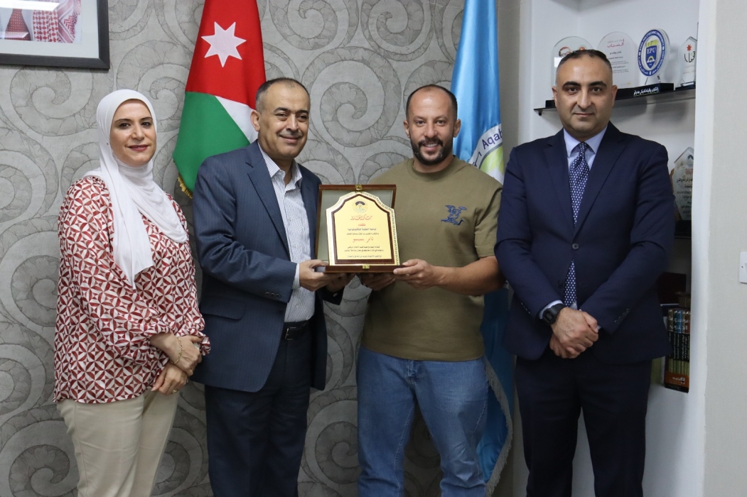 لقاء مُلهم مع صانع المحتوى تامر بسيسو في جامعة العقبة للتكنولوجيا