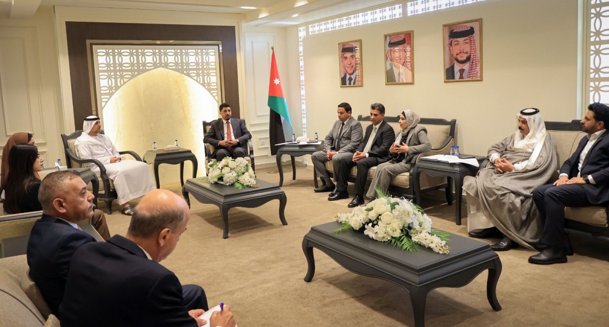 البرلمانية الأردنية الإماراتية تلتقي القائم بالأعمال الإماراتي