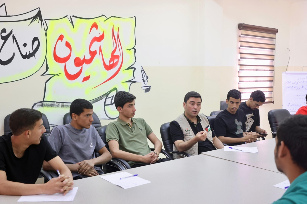 أمين عام وزارة الشباب يشارك شباب مليح في جلسة تدريبية حول صناعة المحتوى الإعلامي والوصول إلى فرص العمل