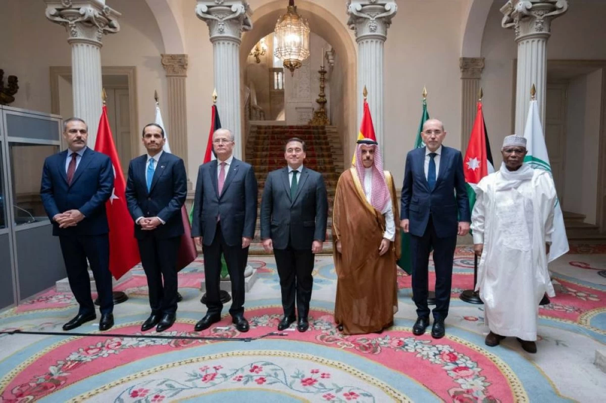بيان مشترك عن اللجنة الوزارية العربية الإسلامية بشأن غزة