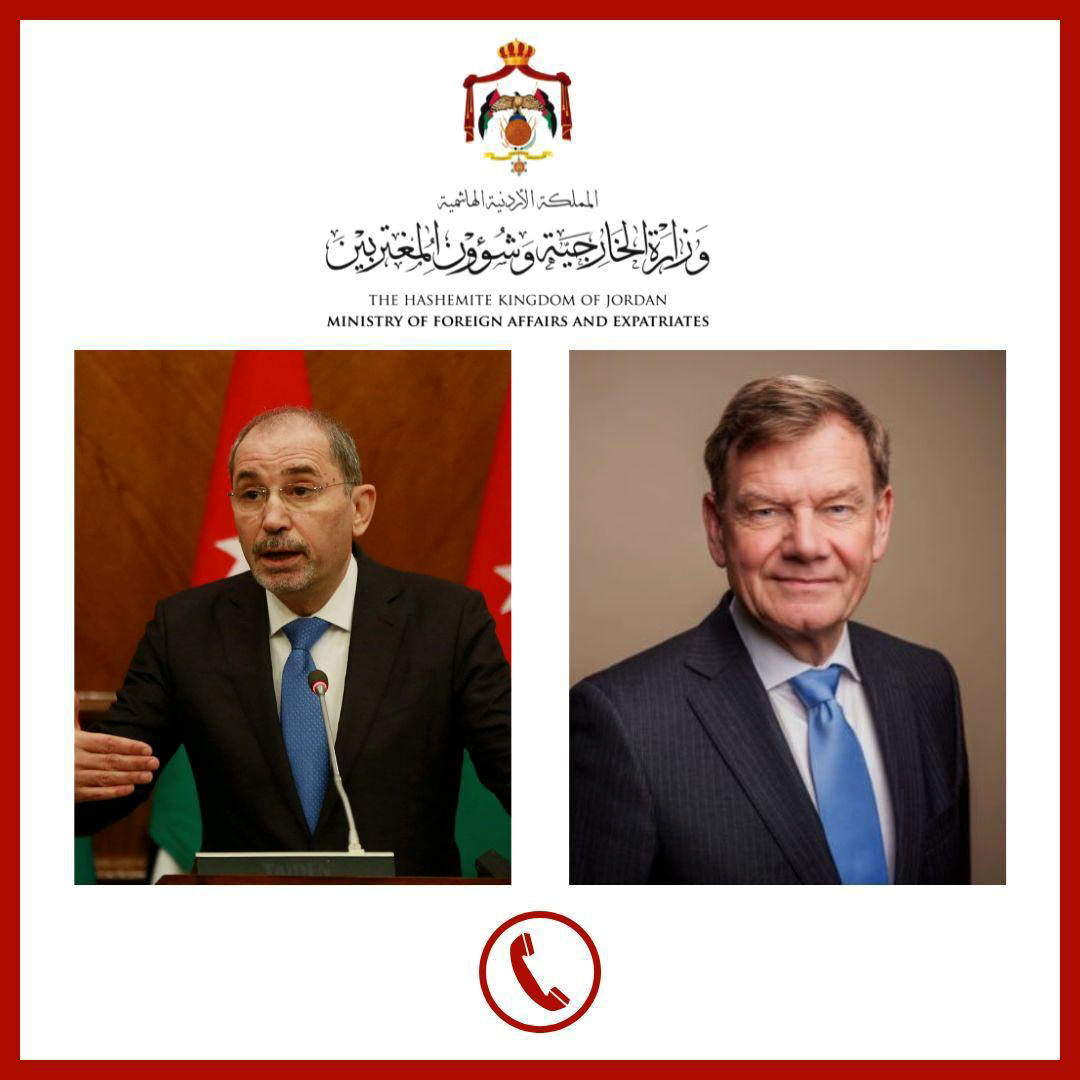 وزير الخارجية يجري اتصالًا هاتفيًا مع نظيره الألماني